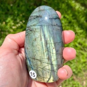 Bloc de Labradorite (pierre de protection) formes libres [mes jolis cristaux]