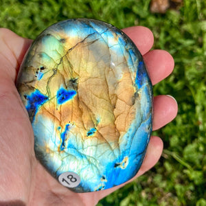 Bloc de Labradorite (pierre de protection) formes libres [mes jolis cristaux]