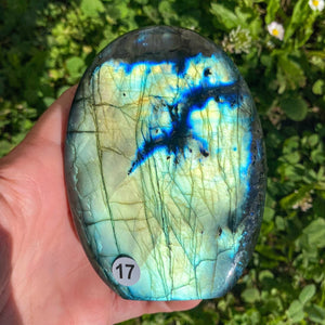 Bloc de Labradorite (pierre de protection) formes libres [mes jolis cristaux]