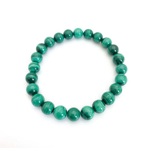 Bracelet Malachite 8mm (favorise le changement) bracelet [mes jolis cristaux]