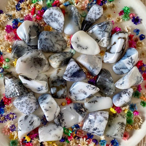 Opale Dendritique (lâcher prise / équilibre émotionnel) pierres roulées [mes jolis cristaux]